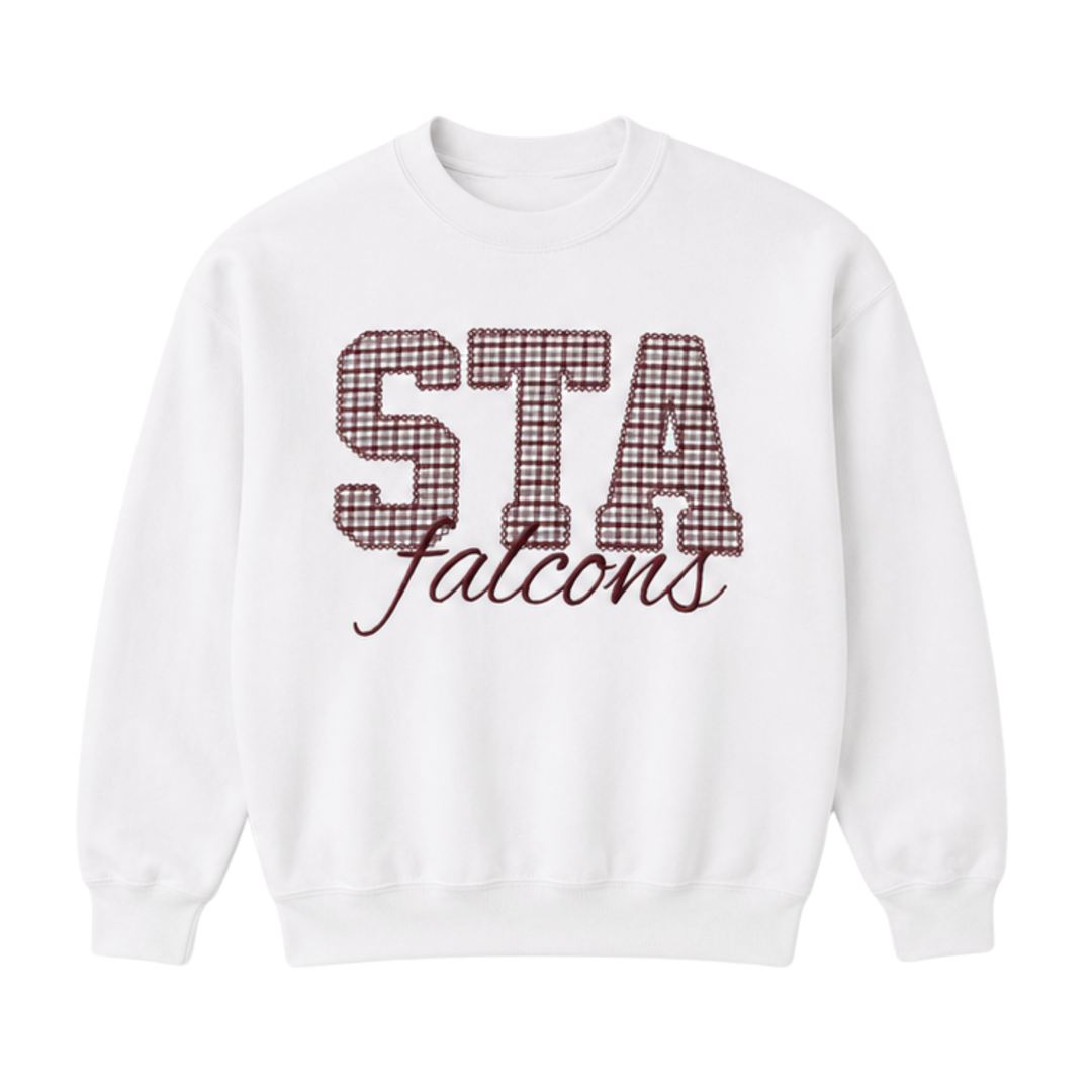 STA | Patchwork Stitch Crewneck