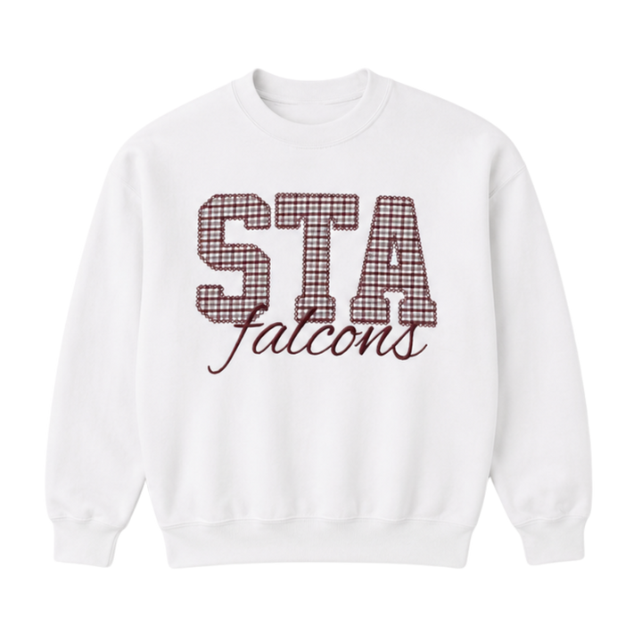 STA | Patchwork Stitch Crewneck