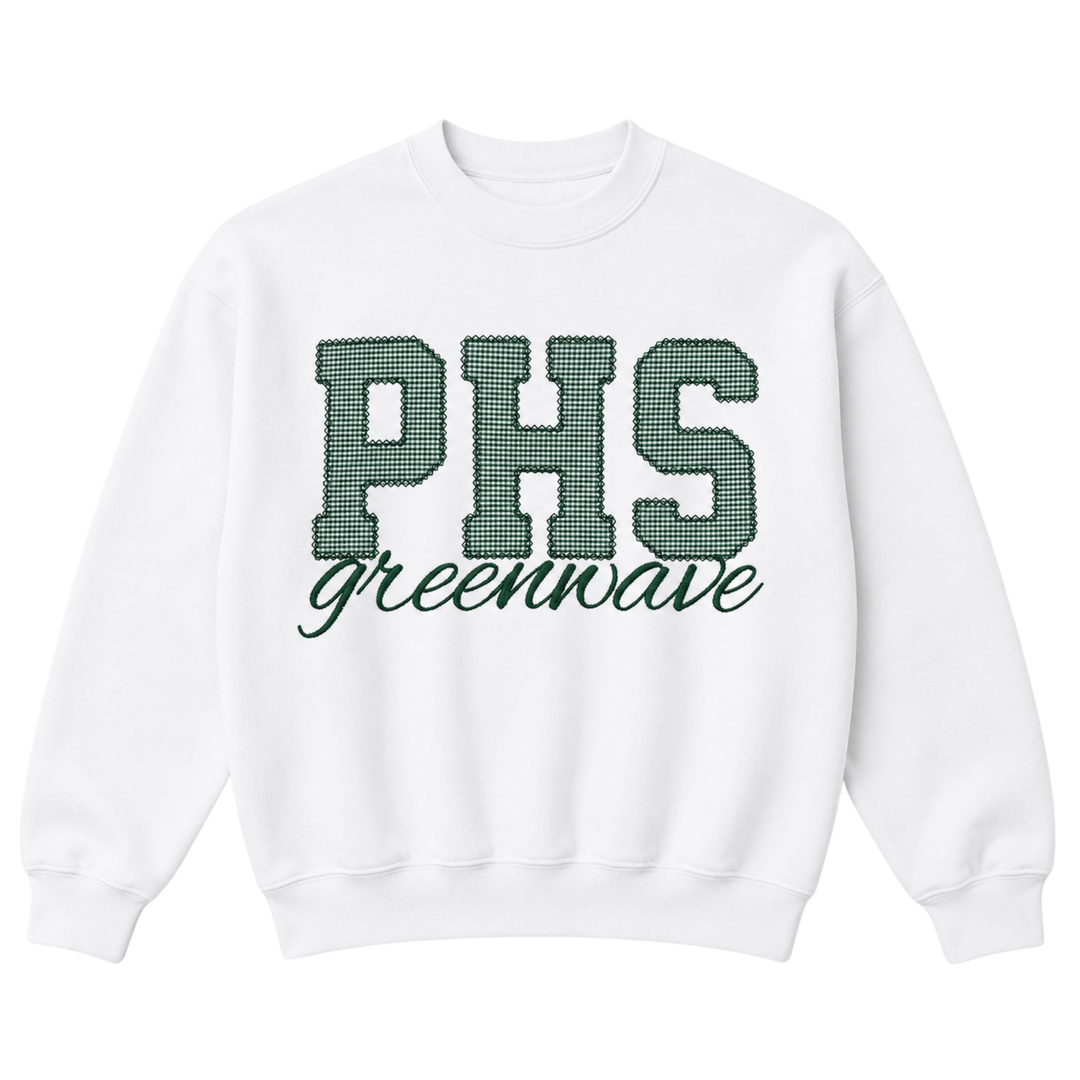 PHS | Patchwork Stitch Crewneck