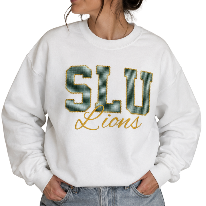 SLU | Patchwork Stitch Crewneck