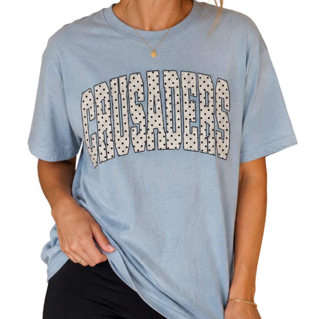 SJS | Polka Dot Stretch Tee
