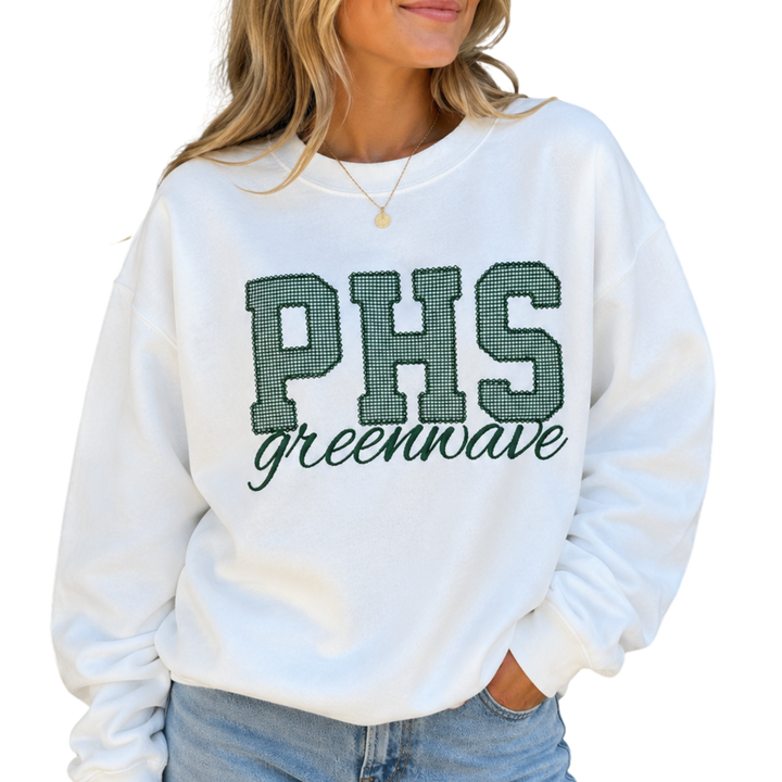 PHS | Patchwork Stitch Crewneck