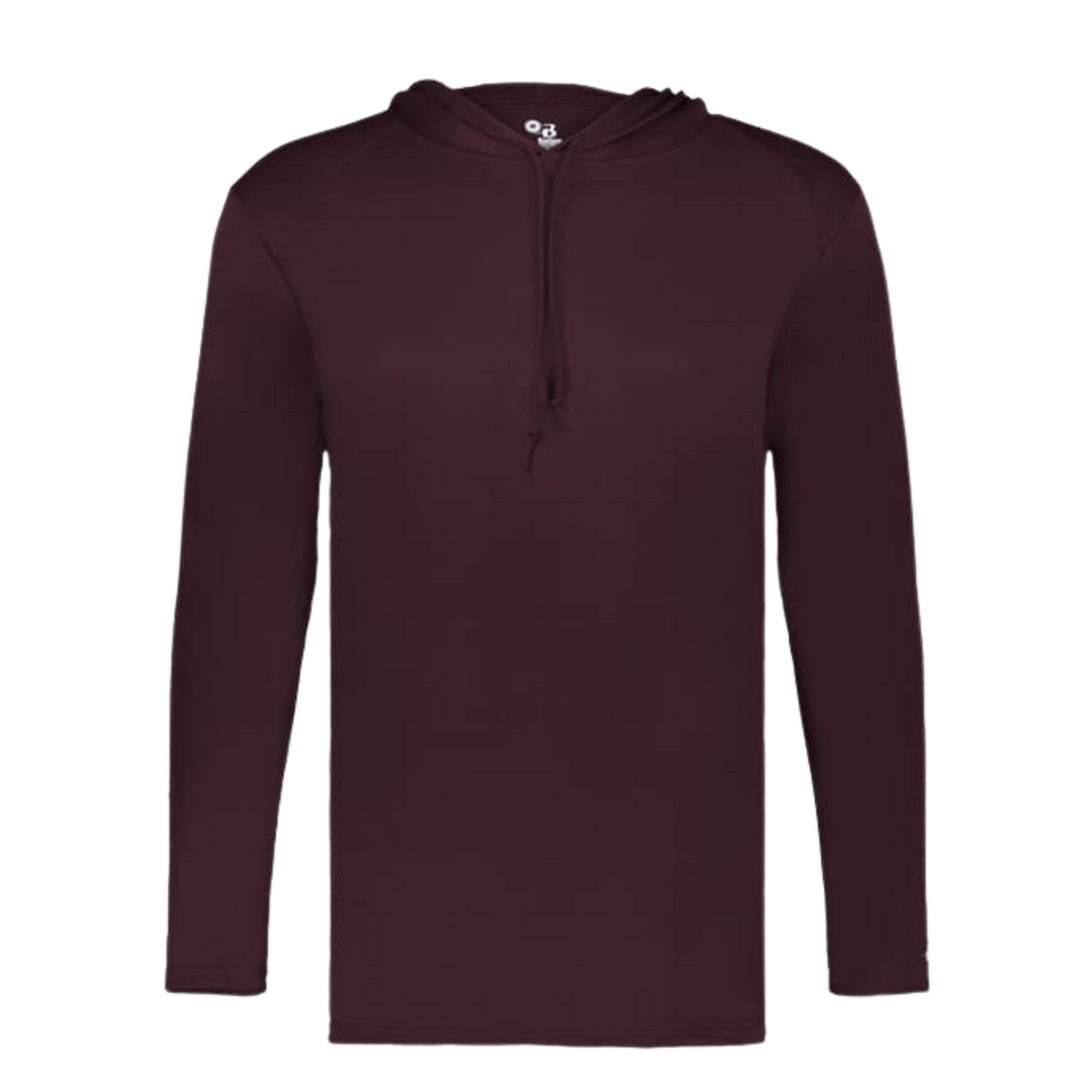 STA Football Coach | Performance Hooded Long Sleeve