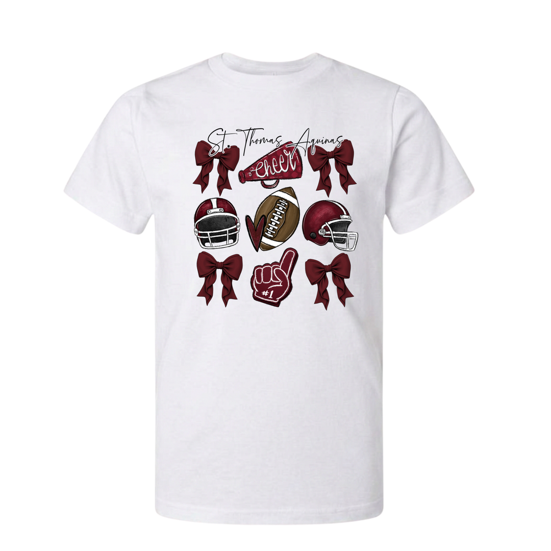 STA Youth | Football Bow