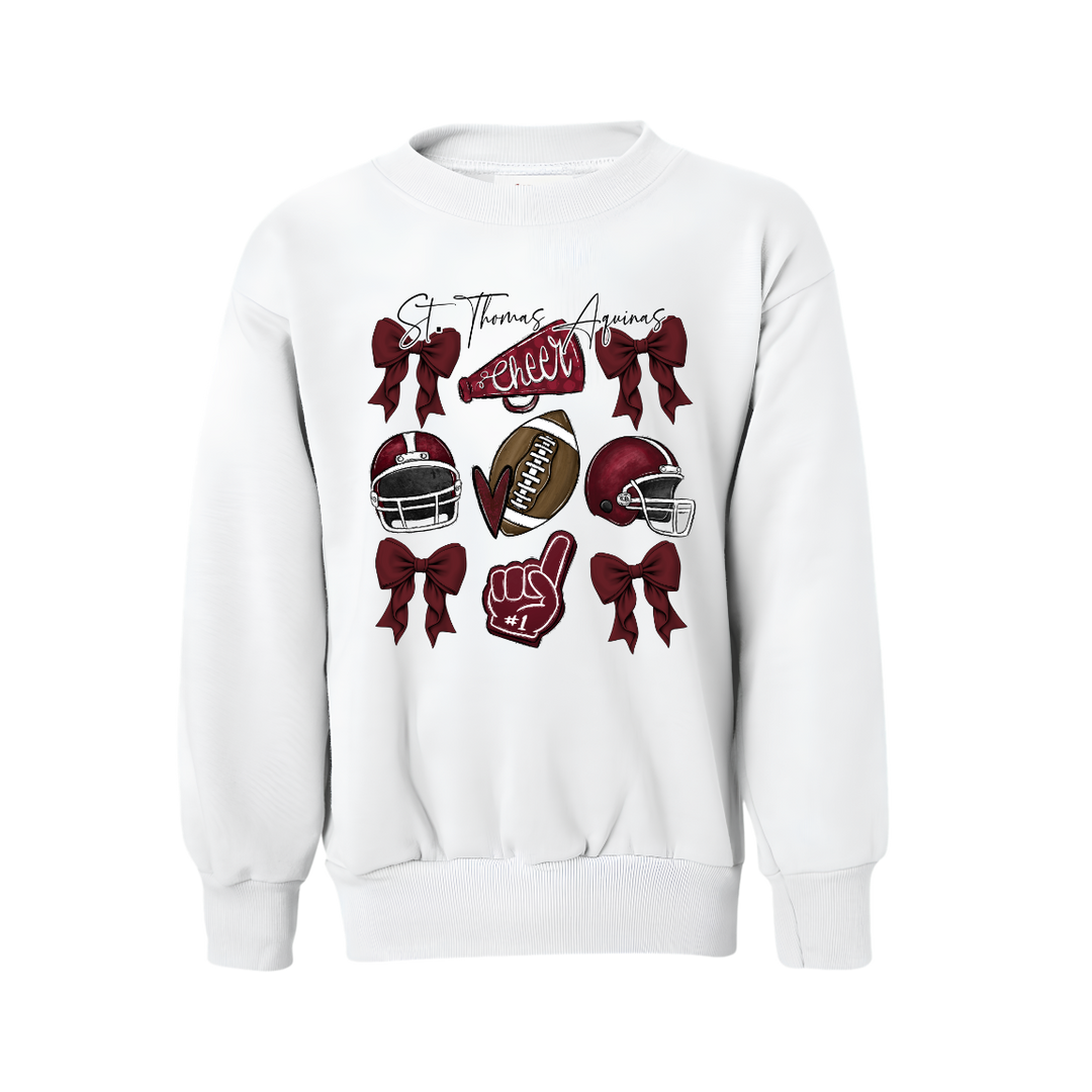 STA Youth | Football Bow