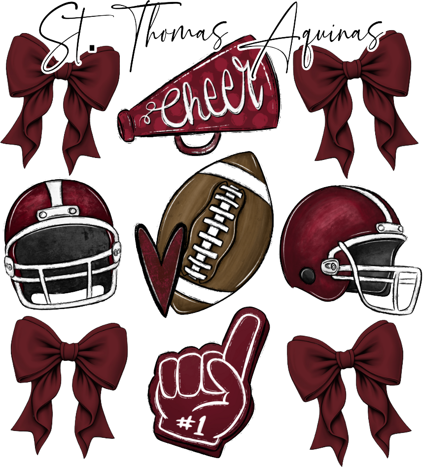 STA Youth | Football Bow