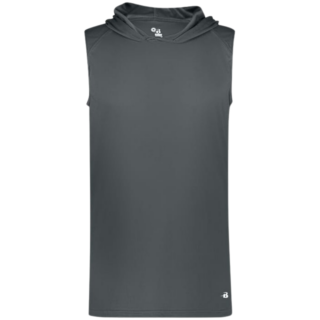 STA Football Coach | Performance Hooded Sleeveless