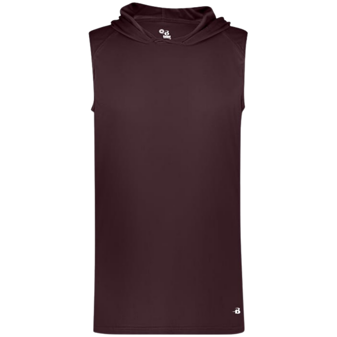 STA Football Coach | Performance Hooded Sleeveless
