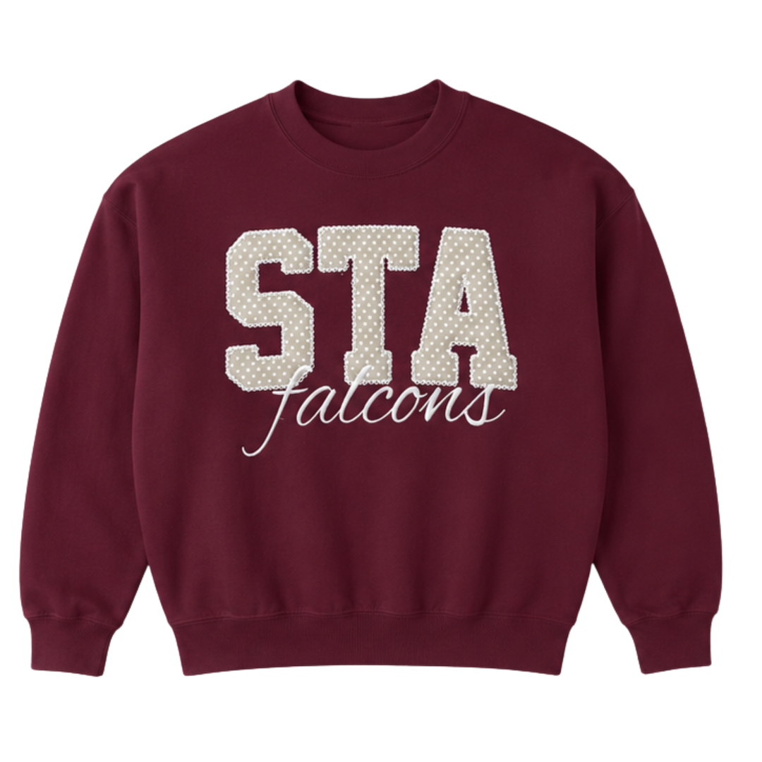 STA | Patchwork Stitch Crewneck