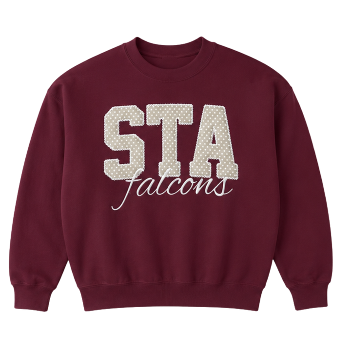 STA | Patchwork Stitch Crewneck