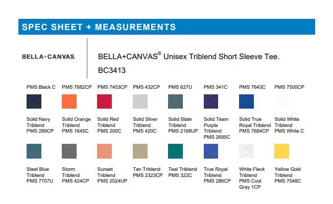 TEE | Bella+Canvas BC3413