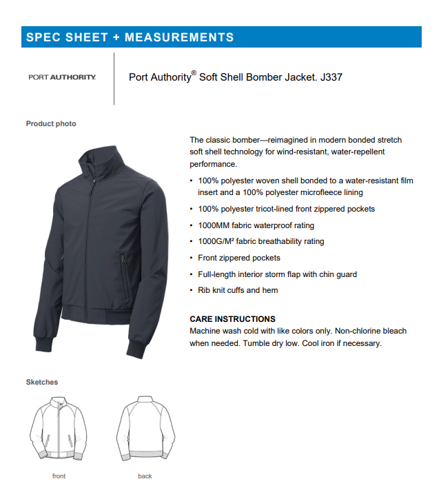 JACKET | Port Authority J337