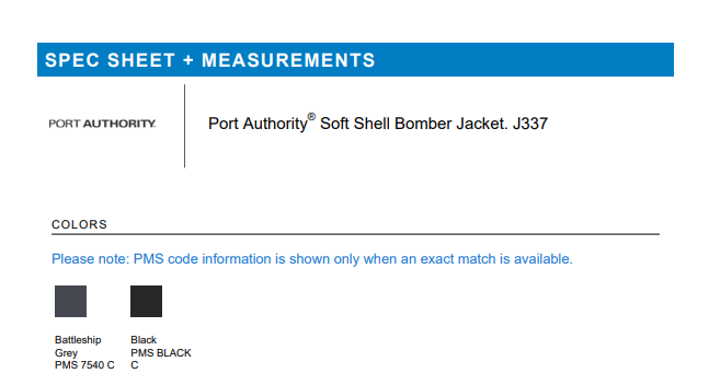 JACKET | Port Authority J337