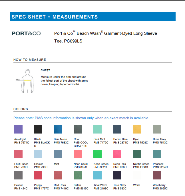 TEE | Port & Co PC099LS