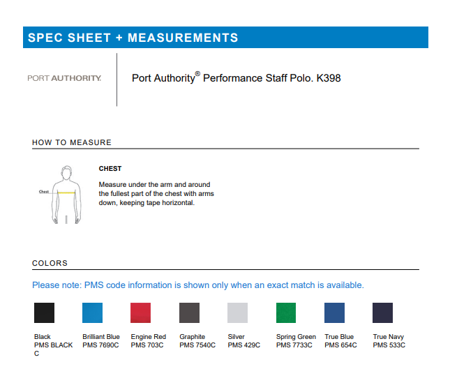 POLO | Port Authority K398/LK398