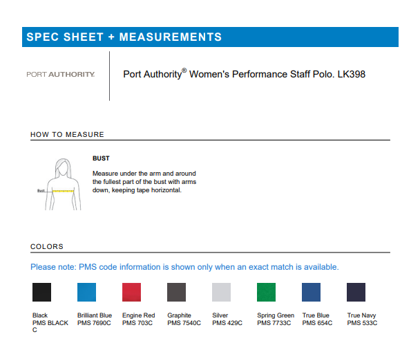 POLO | Port Authority K398/LK398
