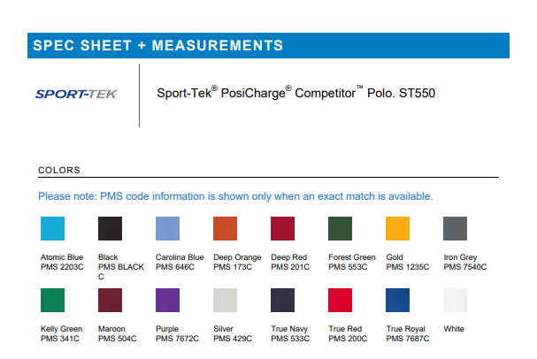 POLO | Sport-Tek ST550