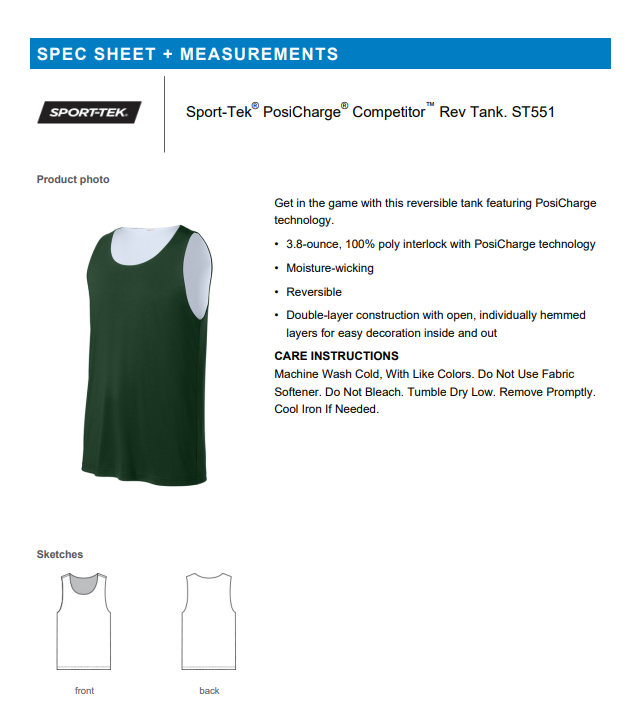JERSEY | Sport-Tek ST551